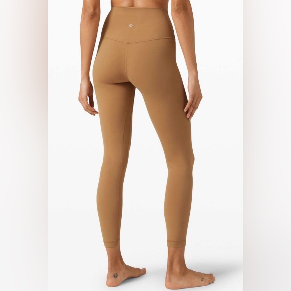 Lululemon Align Pant II 25" Saddle Brown, Sz 10
